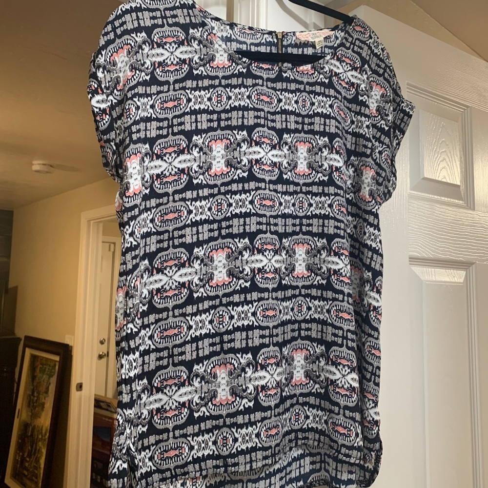 Zipper backing top
